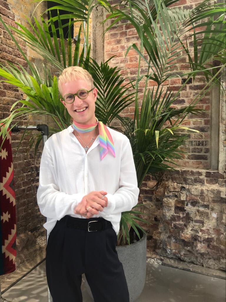 🌈 To celebrate #pridemonth we released a new Henley Striped scarf in pastel rainbow colours. A proportion of the profit will be donated to @mindoutlgbtq. MindOut is a UK based charity providing mental health services, supporting resilience and wellbeing in the LGBT committees.