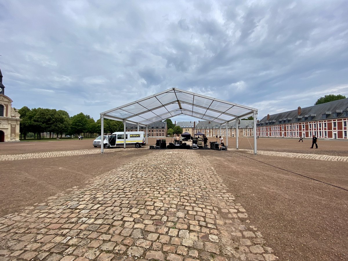 FLeturque's tweet photo. En compagnie de @PascalLachambre, Président de la Communauté Urbaine d’Arras, j’étais content de pouvoir saluer hier après-midi @ArmelCampagna, le Directeur du Main Square Festival. Avec ses collaborateurs, il a travaillé sur la Main Square TV pour cette édition 2020. https://t.co/9kOPVRxyoi