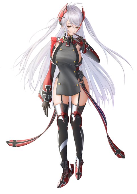 プリンツ・オイゲン立ち絵
#アズールレーン #アズレン 