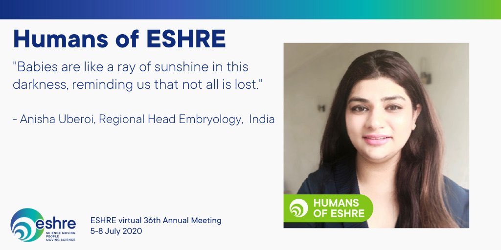 uberoi_anisha's tweet photo. "Humans are biologically designed to winโ. Let's come together to build empathy, kindness & resilence!! My take on spreading happiness while staying safe! https://t.co/LbT3opwkh9 #Humansofeshre #reproductivehealth #Eshre2020 https://t.co/kso67DbhJ2