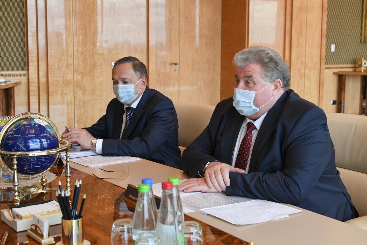 khusnullin_'s tweet image. На этой неделе провели много работы с регионами. Еще одним субъектом стала Мордовия- с главой Республики обсудили вектор развития региона и реализацию национальных проектов! #мордовия #жилье #дороги