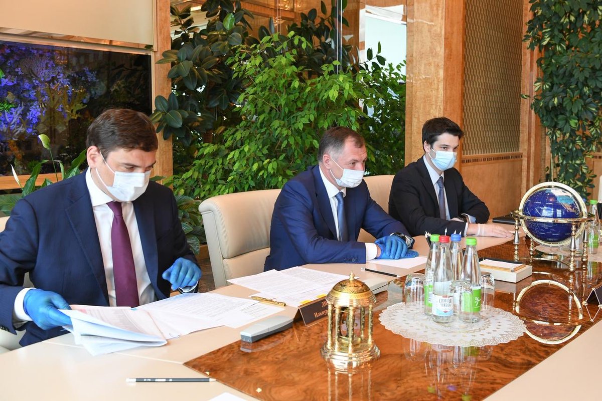 khusnullin_'s tweet image. На этой неделе провели много работы с регионами. Еще одним субъектом стала Мордовия- с главой Республики обсудили вектор развития региона и реализацию национальных проектов! #мордовия #жилье #дороги