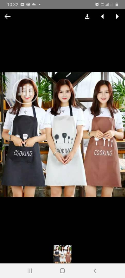 Kitchen apron with cap - N3500 (No color white)Kitchen Apron 3pcs set - N2300Unisex kitchen apron - N2500Kenwood sandwich maker - N5700Please help me RT & tag my cystomersWe deliver every where in the country & Wholesales is available for people that wants to re sell.