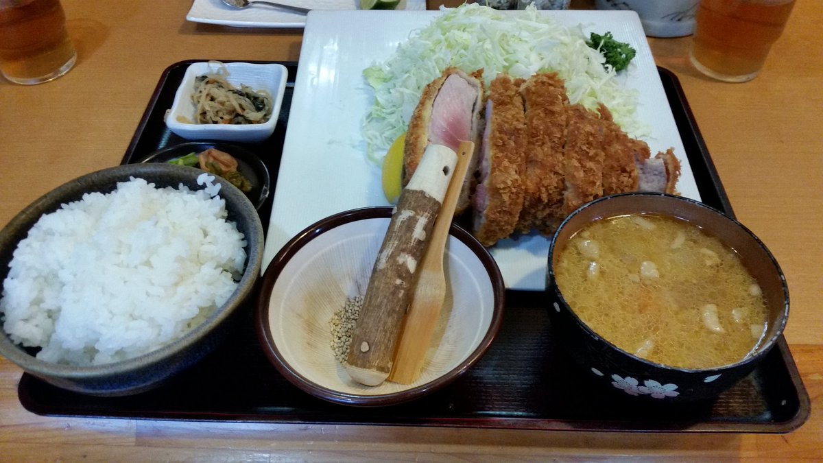 加藤 タカ とんかつ しお田 32 豚ロースかつ定食 すげーうまかった