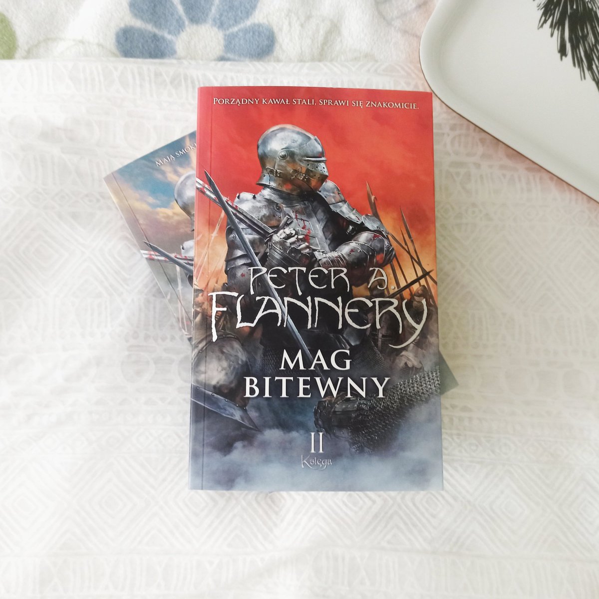 latajaceksiazki's tweet photo. Mag bitewny księga II właśnie pojawił się na moim blogu 😘 chyba nie będzie to wielkim zaskoczeniem jak powiem, że bardzo podobała mi się ta książka 😁
Polecam wszystkim lubujących się w opowieściach o smokach i rycerzach 😍
#book #fantasybook #magbitewny #książka https://t.co/4M5HbgpsGX