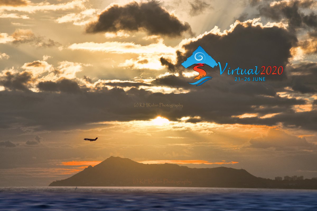 kenhrubin's tweet photo. A final goodbye and aloha from Hawaii to everyone who participated in Virtual #Goldschmidt2020 . Thank you for attending. Many thanks as well to White Iron Conferences, the GS, and the EAG. Hopefully we will see you in Lyon next year, and in Honolulu for Goldschmidt 2022 !! https://t.co/GqcuYfNnPR