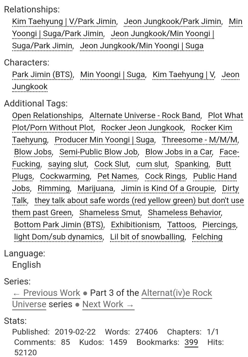 BTS POLY fic I Only Wanna Be With You (And You Two) by HereIGoAgain  @taesavestheday  https://archiveofourown.org/works/17869412 Producer YG / college JM / Rocker TH JK part 3 of the Alternat(iv)e Rock Universe series, much better to read part 1 & 2 first !READ TAGS AND NOTES 