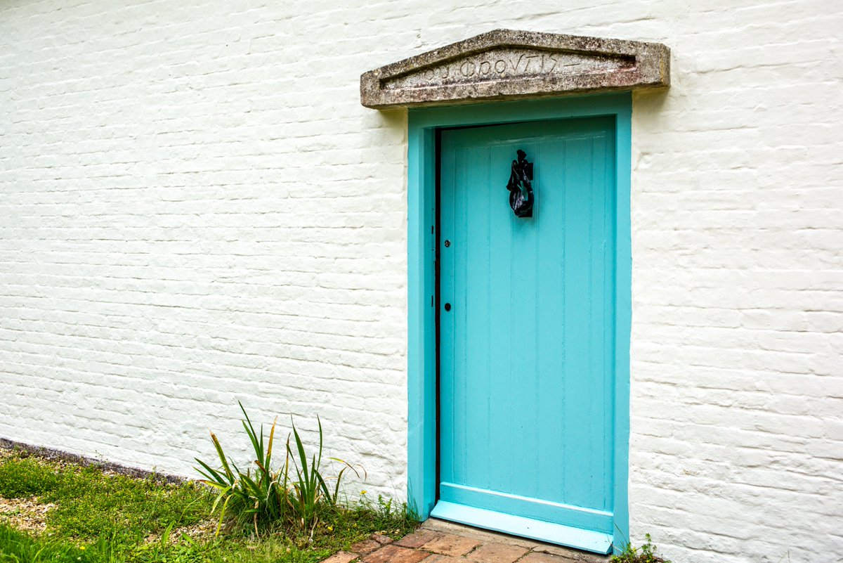 For the blue stripe, we visited Clouds Hill in Dorset, the home and refuge of T.E. Lawrence. Famed for his military exploits in the Middle East, Lawrence had an enigmatic public persona, and hinted at homosexual experiences throughout his writing. (11/12)