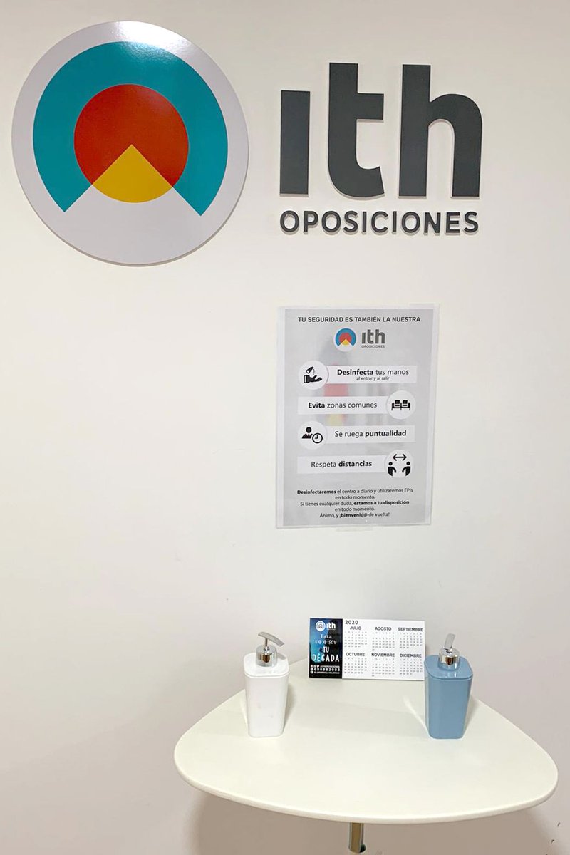 ithoposiciones's tweet photo. Así es como tratamos de orientarte desde la academia para que tus clases presenciales sean lo más seguras posible. ¡Gracias por seguir a nuestro lado!
⠀⠀⠀⠀⠀⠀⠀⠀
#ITH #ITHOposiciones #Valladolid #MedidasDeSeguridad #Higiene #OposValladolid #JCYL #Oposiciones #soyopositor https://t.co/u2BjBpgGrt