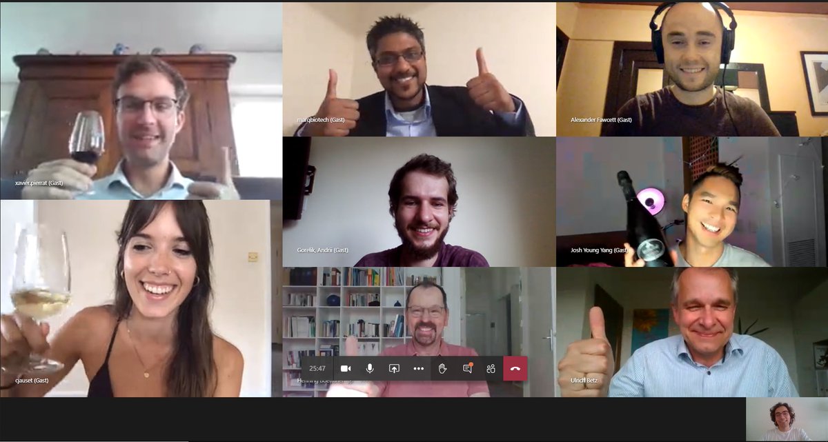 Privileged to be part of the winning team Drug Discovery Technologies at the <a href="/merckgroup/">Merck</a> Merck Innovation Cup 2020! A fantastic team effort from some of the smartest and most humble people I've ever met! Josh, Raoul, Cristina, Xavier, Alex and coach Steve. Amazing experience!