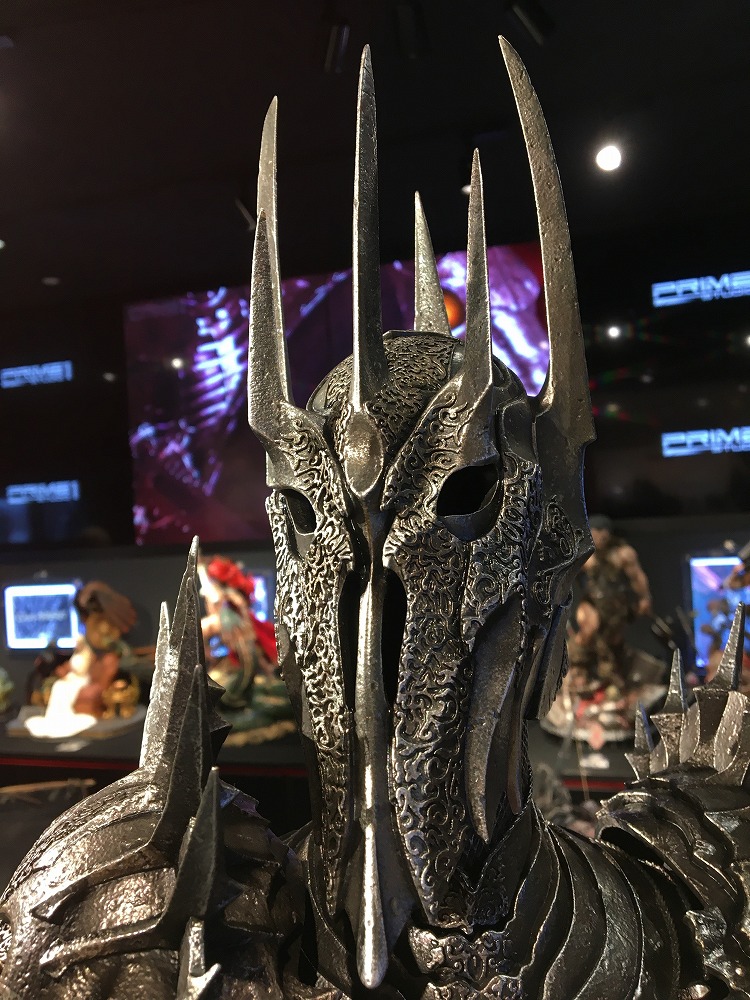 Prime 1 Studio プライム１スタジオ ニュース ブログ更新 刮目せよ 冥王サウロンの衝撃 その驚きの造形 今一度じっくり堪能します T Co 8j593etqwd Prime1studio プライム1スタジオ Lotr ロードオブザリング サウロン Sauron