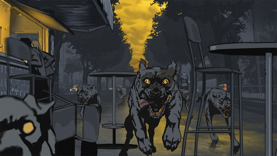 Gibboanxious's tweet photo. The Top 10 Movie Dream Sequences (5-1):

5. Seven-eyed goat Jesus (Altered States)
4. Arm through the grave (Carrie)
3. 26 vicious dogs (Waltz With Bashir)
2. The Man In Me  (The Big Lebowski)
1. Nazi demons (An American Werewolf in London)
#DreamSequences #MovieDreamSequences https://t.co/SNapgzMIQq