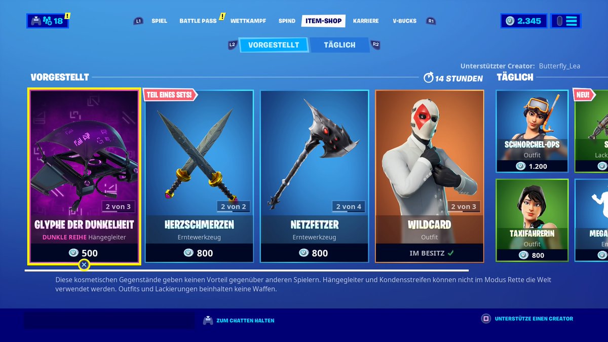 elsenboy1987's tweet photo. Item Shop vom 27.06. "Finsterbomber" mit ihrem Erntewerkzeug "Donnerross" und den Hängegleiter "Glyphe der Dunkelheit". Ausserdem ist Steinherz wieder da mit ihrem Erntewerkzeug "Herzschmerzen". "Spinnenritter" ist mit "Arachne" und ihrem Erntewerkzeug "Netzfetzer". https://t.co/qaOvQhDd5R