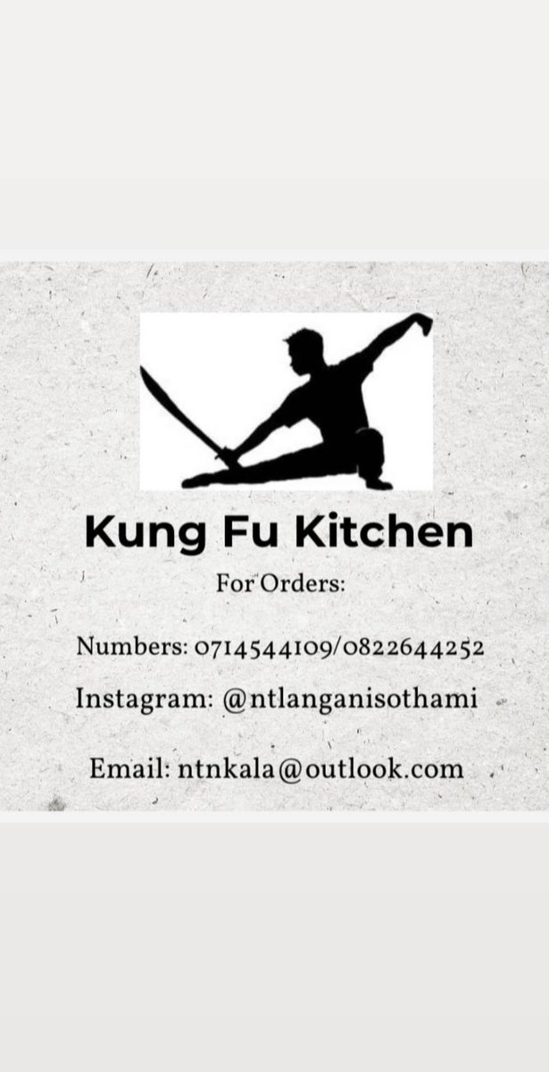 Ntlacya's tweet image. #DJSBU #CapeTowntwitter #KungFuKitchen