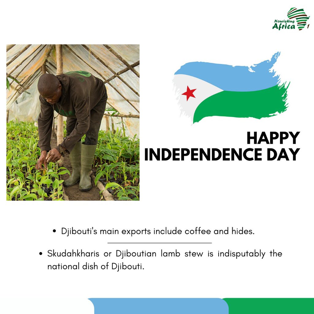 the_afchub's tweet photo. Happy Independence Day Djibouti 🇩🇯
#HappyIndependenceDay #Djibouti https://t.co/6IxFJivlPo