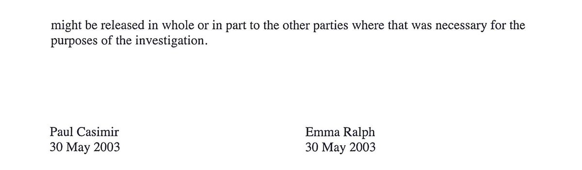 23. On 30 May 2003, Mullins was interviewed by Paul Casimir and Emma Ralph of the Public Service Commission in which he detailed the racism and bullying he had endured by Marina and that these had been discussed with both Pham and Whitten.