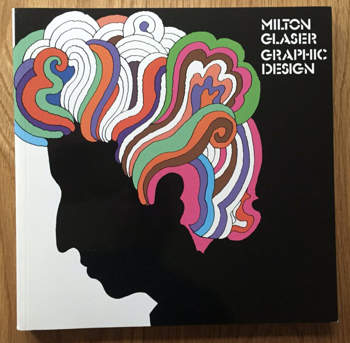 AJWShaughnessy's tweet image. This is the book that persuaded a muddled and going-nowhere-fast youth (me!) that graphic design was the career I wanted. Thank you Milton (1929—2020).