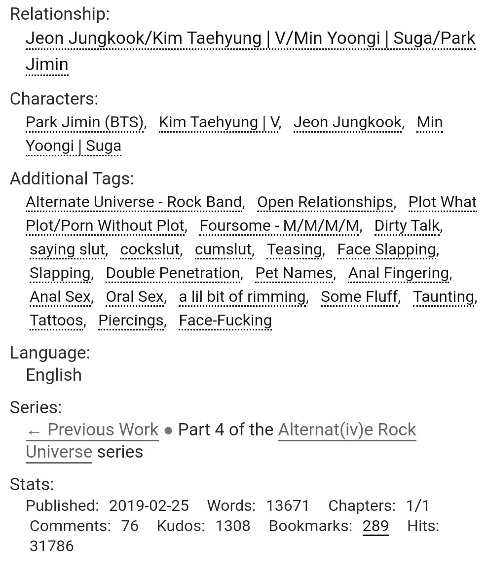BTS POLY fic I Want You (And You And You) To Want Me by HereIGoAgain  @taesavestheday  https://archiveofourown.org/works/17896628 Producer YG / college JM / Rocker TH JK part 4 of the Alternat(iv)e Rock Universe series [THIS IS SO SEXY PLS KIDS LOOK AWAY]READ TAGS AND NOTES 