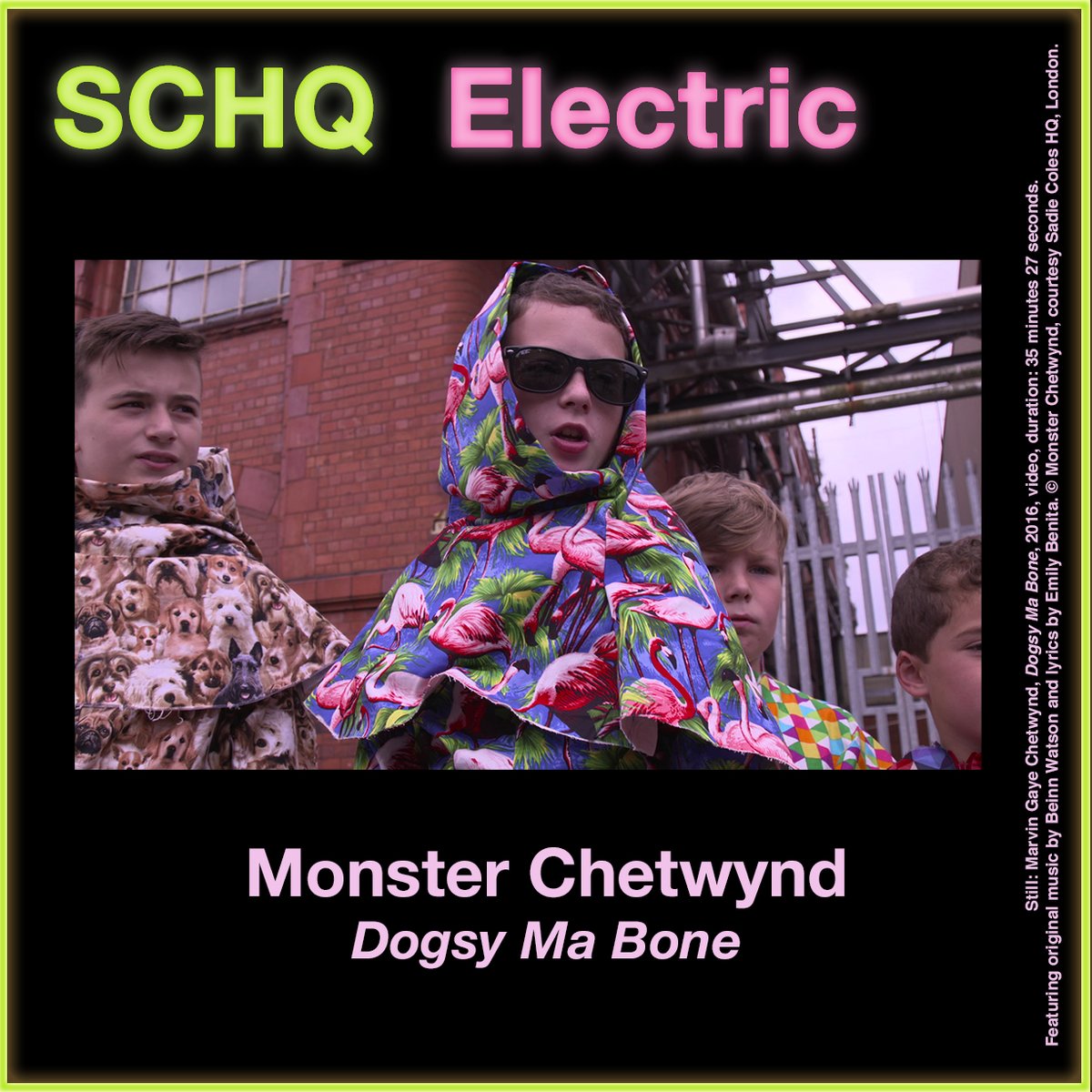 SadieColesHQ's tweet photo. #SCHQElectric now screening #MonsterChetwynd's Dogsy Ma Bone, 2016, first created for the 2016 #LiverpoolBiennial in collaboration with, and starring, young people from the city - now on view until Friday 03 July 2020. 

Watch here: https://t.co/LETNGyb6mu https://t.co/C3wKNbPAz8