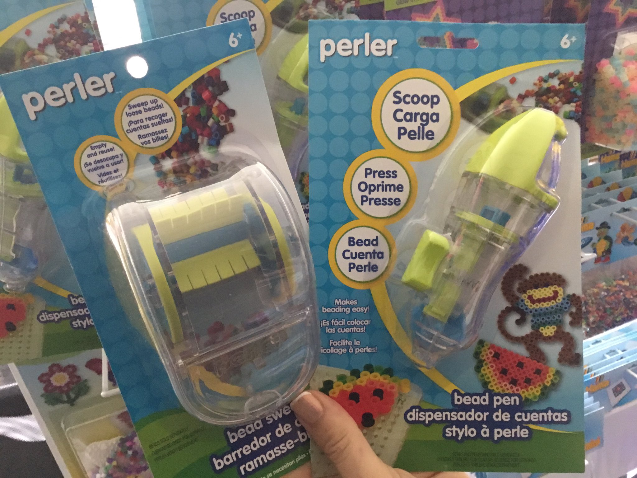 Perler Beads Pen Bead Dispenser Kids Crafts