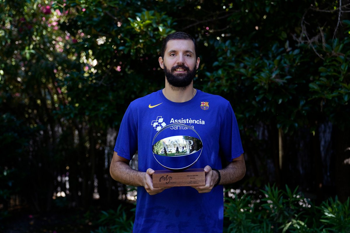 ⭐@NikolaMirotic33 has been named MVP Movistar for the 2019/20 <a href="/ACBCOM/">Liga Endesa</a> 

👉 barca.link/xco730qTSqs 

🔵🔴 #ForçaBarça!