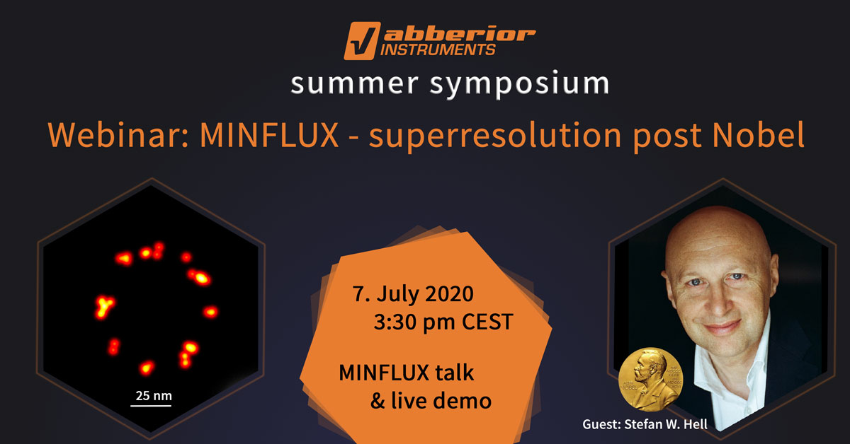 Abberior's tweet image. Our resolution knows no bounds: #MINFLUX routinely images at 2 nm and better.

How is this possible? Join our webinar! Special guest speaker on July 7 is Stefan W. Hell, Nobel laureate and inventor of MINFLUX.

Register here: attendee.gotowebinar.com/register/36610…