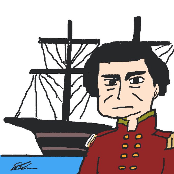 ペリー提督のtwitterイラスト検索結果