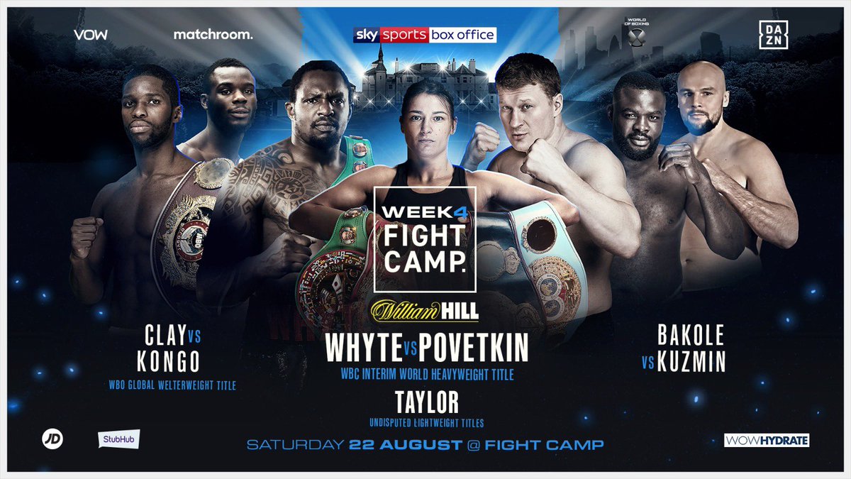 BritBoxingBlog's tweet photo. How do you see #WhytePovetkin going?

And will you be paying for it? https://t.co/IMUgARttfr