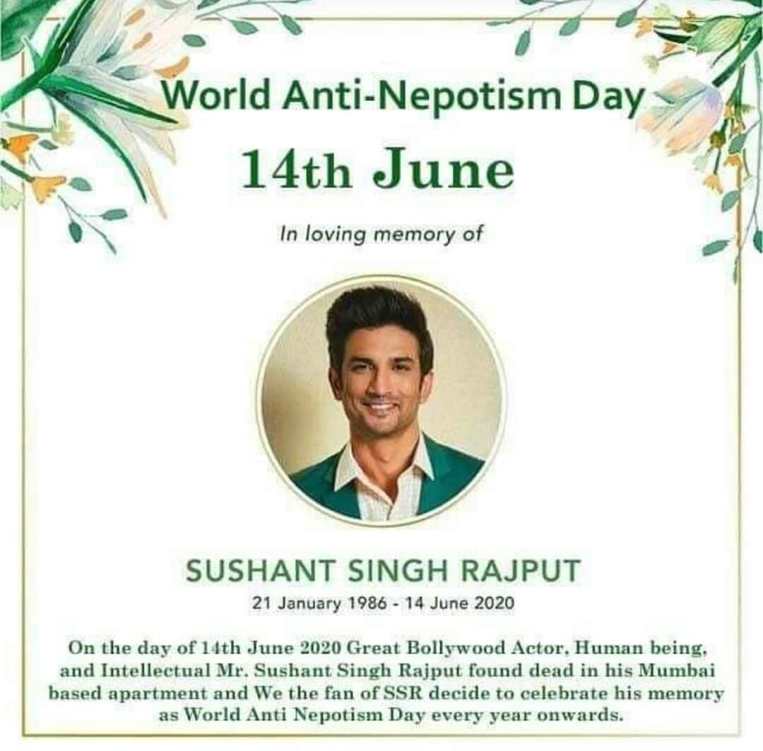 HarshabardhanKu's tweet photo. #SushantSinghRajput #SushantSinghRajputFoundation #CBIForSushantSinghRajput #SushanthSinghRajput
#SushantInOurHeartsForever #justiceforSushanthSinghRajput #justiceforSushantforum #CBIInvestigationForSushant #Bihar #bycottkarnjohargangmovie #nepotisminbollywood #KangnaRanaut #SSR https://t.co/oHiHq96v8Y