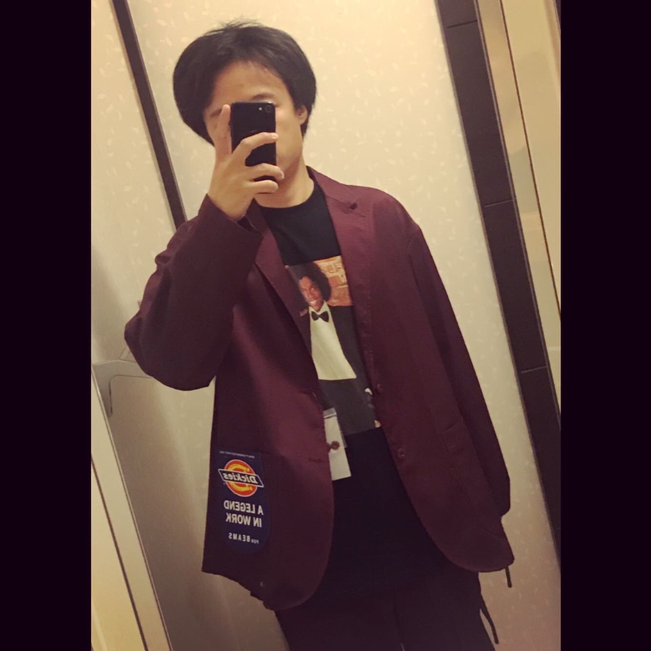 キムタク 着 私物 ディッキーズ ✖️ トリップスター スーツ パンツ