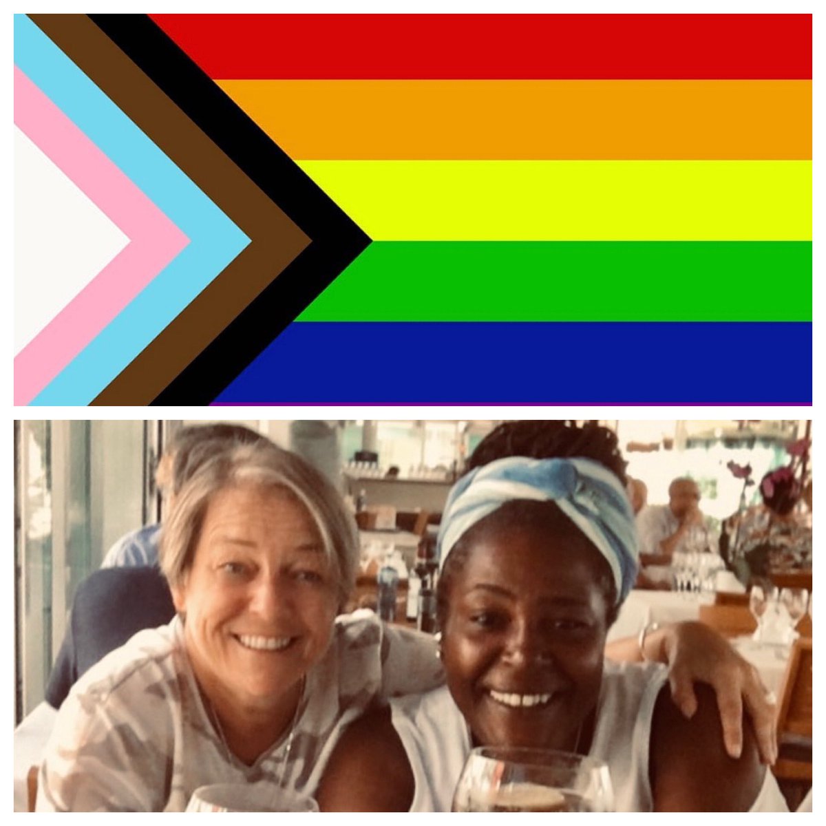 Happy Pride Everyone ! Giving thanks to all of those brave people who paved the way ,fighting prejudice and the law  so that we could marry, not live in fear and be who we really are Blessings The fight continues still &amp; we vow to keep fighting for those who don’t have that 🏳️‍🌈💪