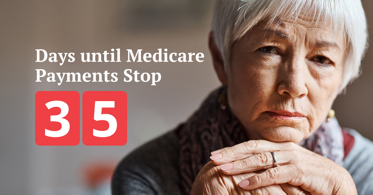 FAHhospitals's tweet photo. 35 days until many health care providers will stop receiving #medicare fee-for-service payments until their #MAAPP loans are repaid.
We are asking Congress to adjust the terms of repayment so providers can focus on their patients. https://t.co/mMFU1srYiU https://t.co/vpBdgx10wp