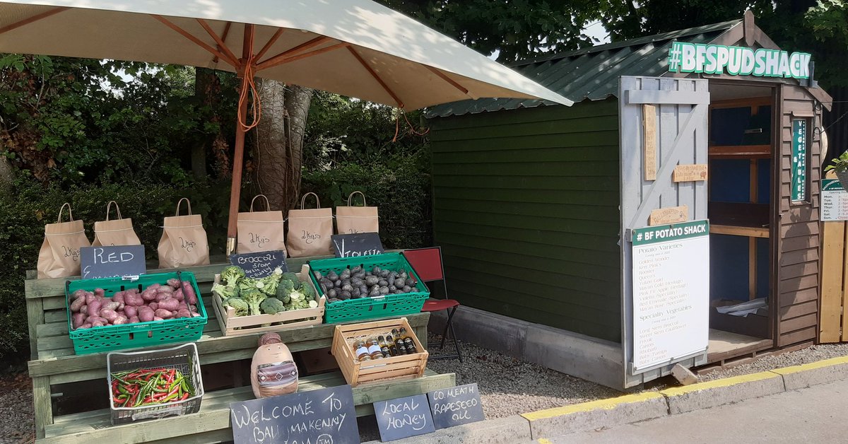 Still innovating..Not what I planned but Innovation all the same 😉 #bfspudshack #drivethru