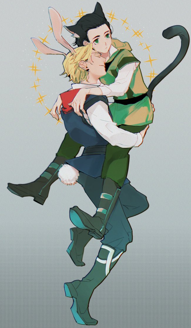 UG_3000TL's tweet photo. 跟@RRRiley_lee 的交換線稿！
得到了小⚡️🐍，然後終於畫完了我🥺 https://t.co/YqftzYQjOt