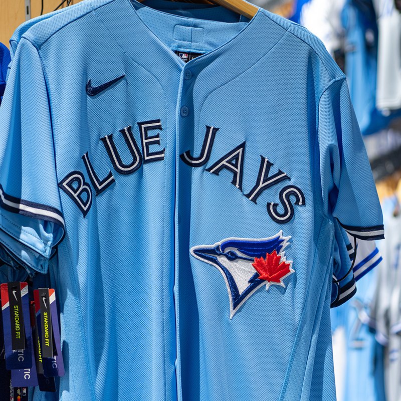 baby blue blue jays jersey