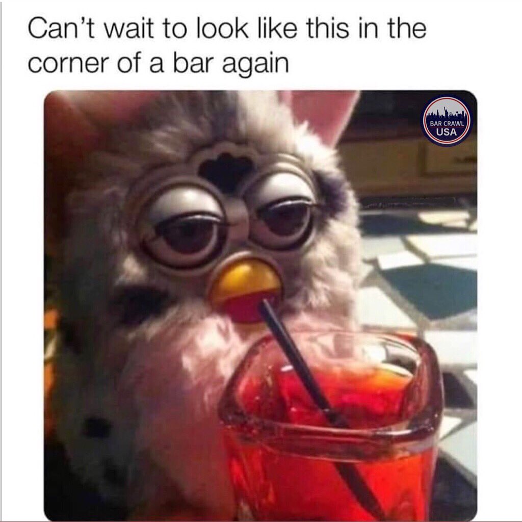 guilty of looking like this 🤣

#BarCrawlUSA