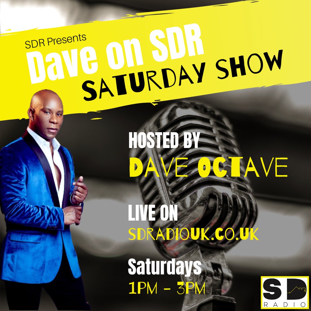 RadioDistance's tweet photo. Dave Octave, every Saturday 1pm - 3pm only on Social Distance Radio.  Link to listen in Bio.
https://t.co/MtRo0UaA41 | Alexa | Sonos
#staysocial https://t.co/ERieY5GT1K