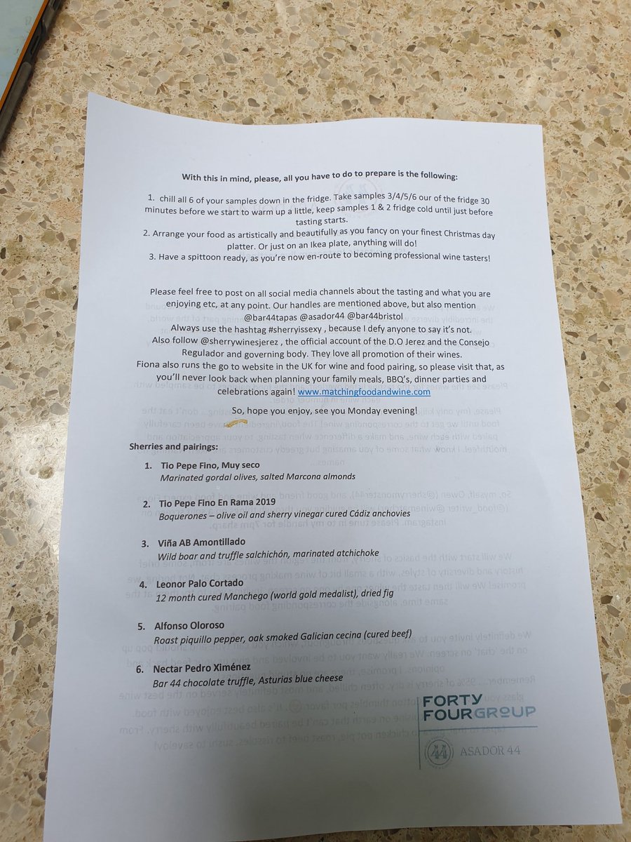 Just  picked up the <a href="/GonzalezByassUK/">Gonzalez Byass UK</a> sherries and pairing for tasting in Monday with @sherrymonster44 and <a href="/winematcher/">Fiona Beckett</a> - great combo of wines and food and such good value. Roll on Monday #sherryrocks <a href="/gourmetgorro/">Ed Gilbert - Gourmet Gorro</a> @cardiffbites