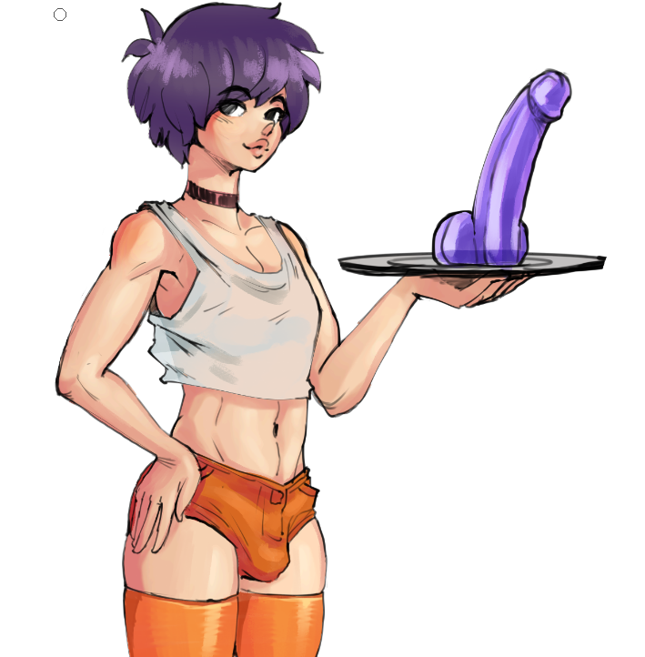 Vibrator shower maid monster dick