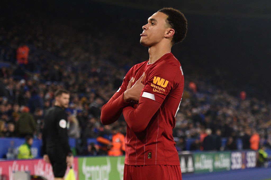 Trent:Has to be his absolute monsterclass vs Leicester (A). One of the best individual performances by anyone in the league so far, 2 assists and a goal is unbelievable. One of the three times this season where’s he’s got 2 assists in a game (Brighton & West Ham).