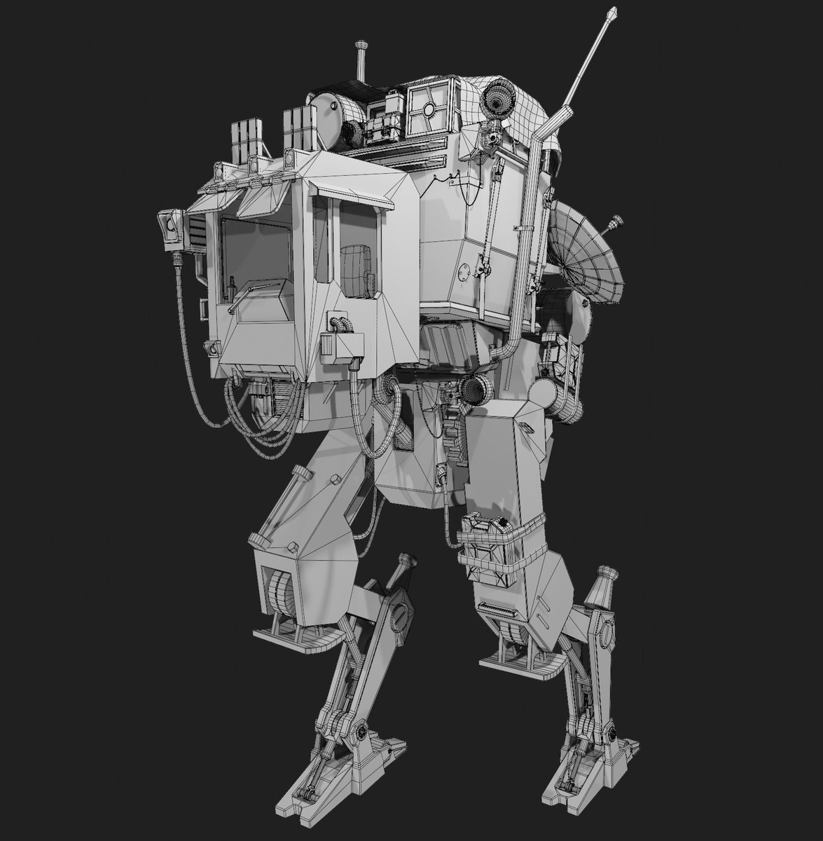 inkasipola's tweet image. Modeling progress! Still need to work on some parts.
#Blender3d #b3d #3dart #hardops #boxcutter