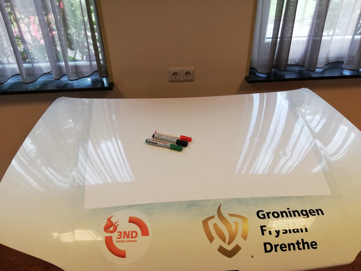 Vandaag de baan opgebouwd in Winschoten <a href="/VRGroningen/">Veiligheidsregio Groningen</a>.

Gereed voor komende week! #HOvD #OvD #vakbekwaamheid #virtueeloefenen