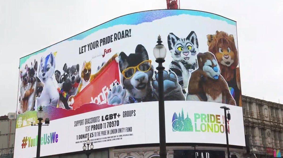 There might not be a parade this year, but we can be there - virtually! :D

With MASSIVE thanks to @LondonFurs and @PrideInLondon for making a reality. 

#PrideInLondon #YouMeUsWe #LondonFurs