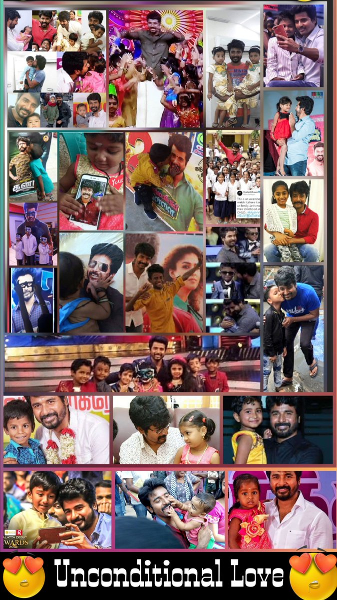   #KidsLovableStarSK Future is all of ur's thalaivaa...Bcos this unconditional love of kids is pure Bliss & gift to UWhich never ever falls UJust rock  @Siva_Kartikeyan 