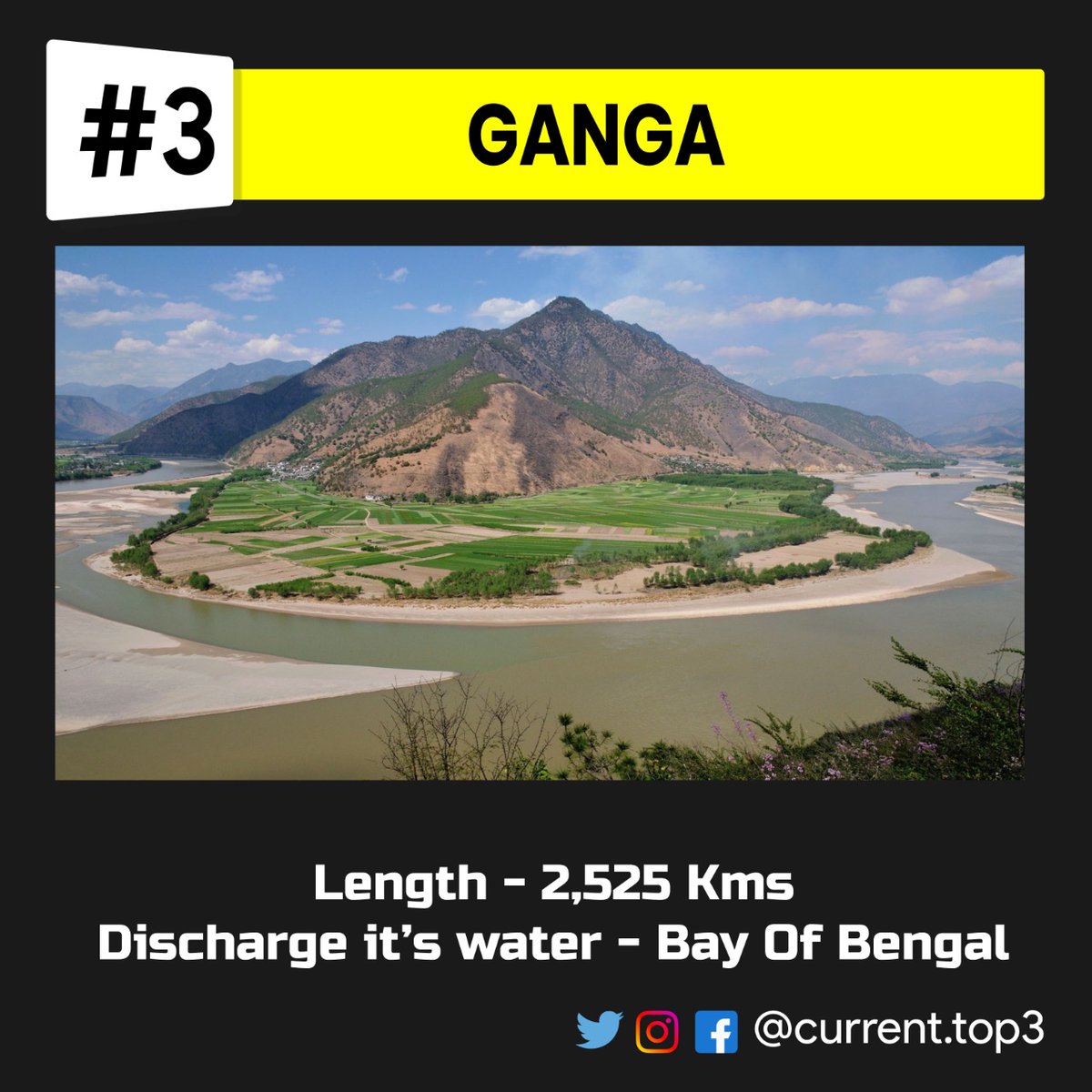 currenttop3's tweet photo. Top 3 longest river of india🌊
..
..
..
..
#river #longestriver #peaceful #india #instafact #currenttop3 #water #nature #lovenature  #curiosity #top3 #currenttop3 #best #fact #share #comment #like #funfact 
#fact #3top #dm #followformore #sharetheknowledge #awesomefacts #done https://t.co/WFlXApmNxV