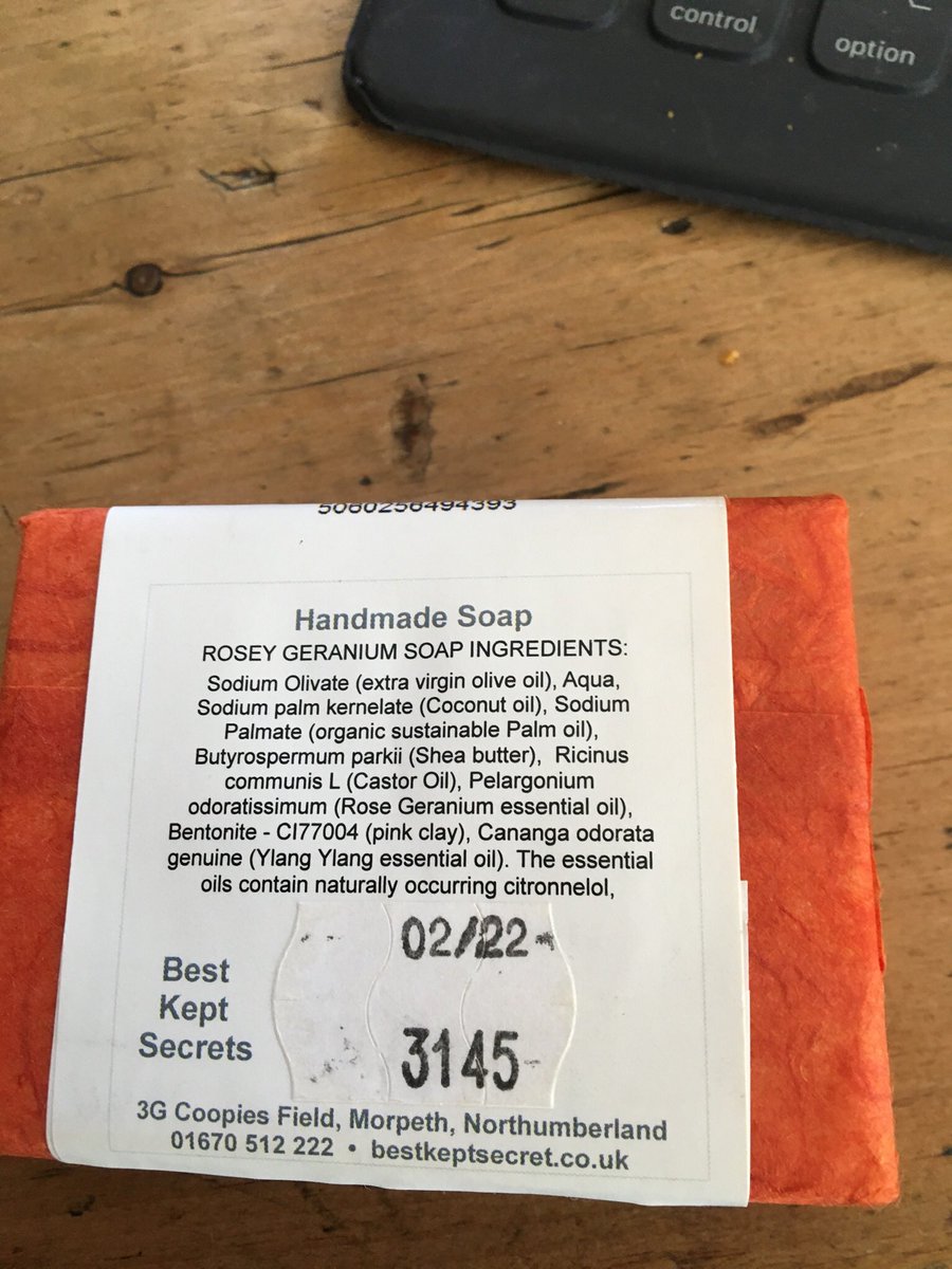 I bought a lovely bar of soap from a #smallbusiness just before lockdown and so glad that the shop has opened so I can get some more - I’ve supported my local gift shop and also the maker of the soap today #shoplocal #IndieHour #celebsforsmallbiz <a href="/BKScandles/">Best Kept Secrets</a>