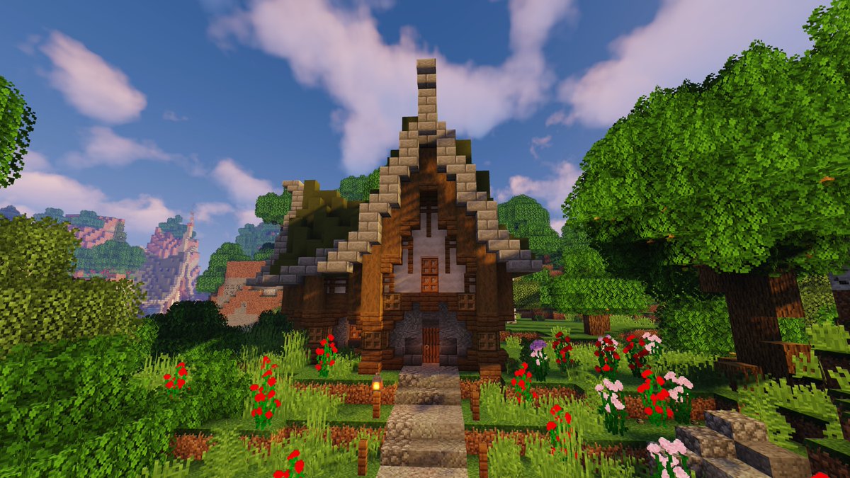 PlayerGabriel4's tweet photo. Eae, galera! Tudo bem com vocês? O que acharam dessa casa?
#minecraft #minecraftupdate #MinecraftDungeons #OrgulhoBuilder https://t.co/eIkyNGGWkh