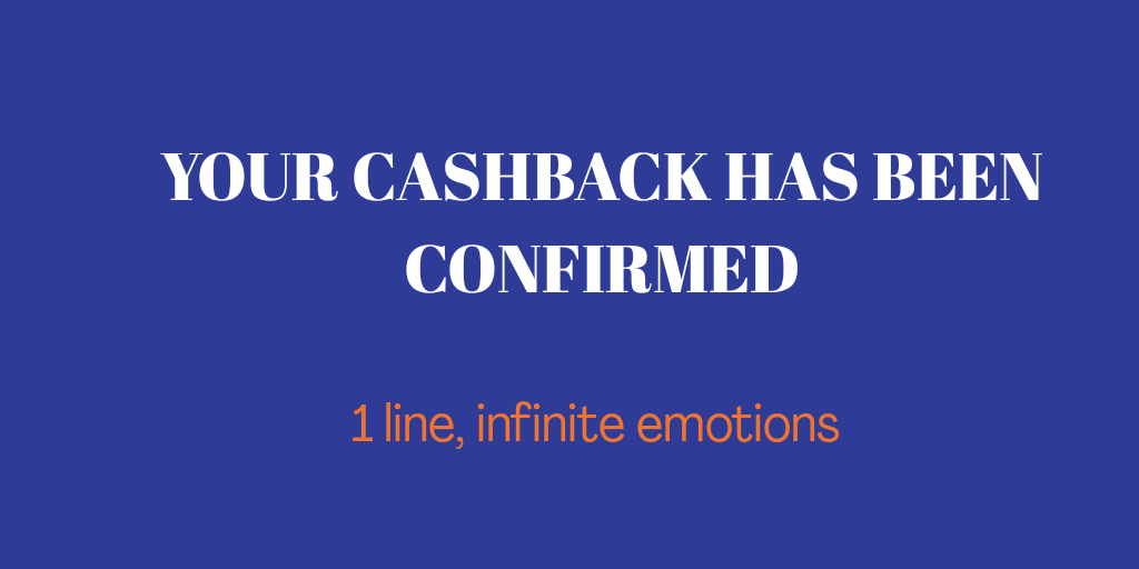 Cashkarocom's tweet photo. Happy, Excited, Thrilled - which one out of these describes your state of mind when you read this message?
.
#CashKaro #YouGetMore #Cashback #happiness #savings #onlineshopping #ShopSaveRepeat https://t.co/asyUYBmNeb