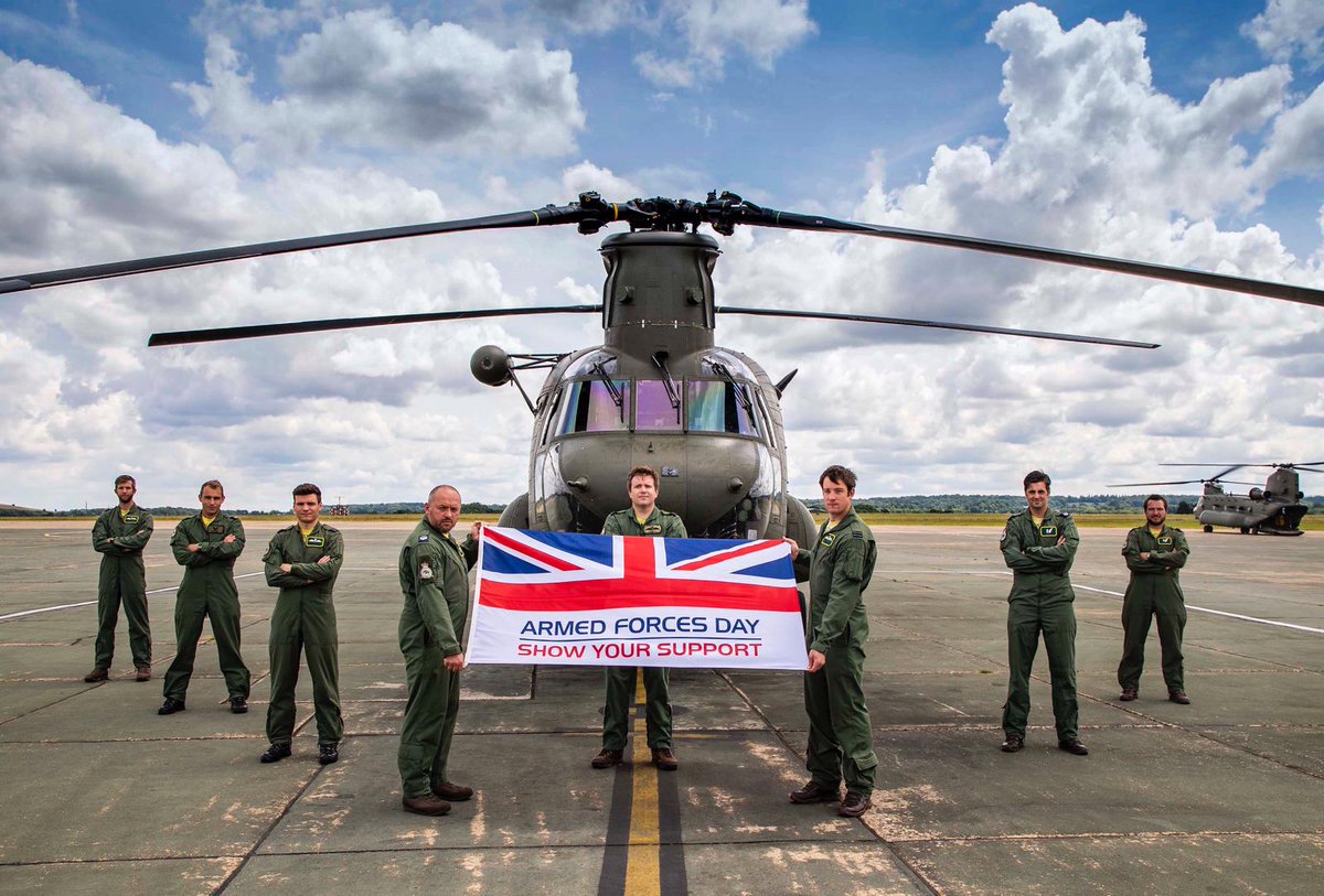 RAF Chinook Role Demonstration Team 2026 tweet media