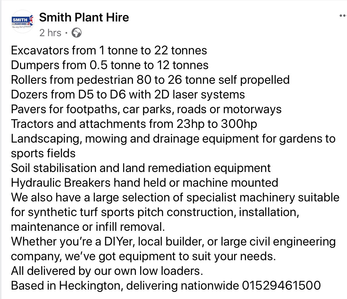 #planthire #itswhatwedo